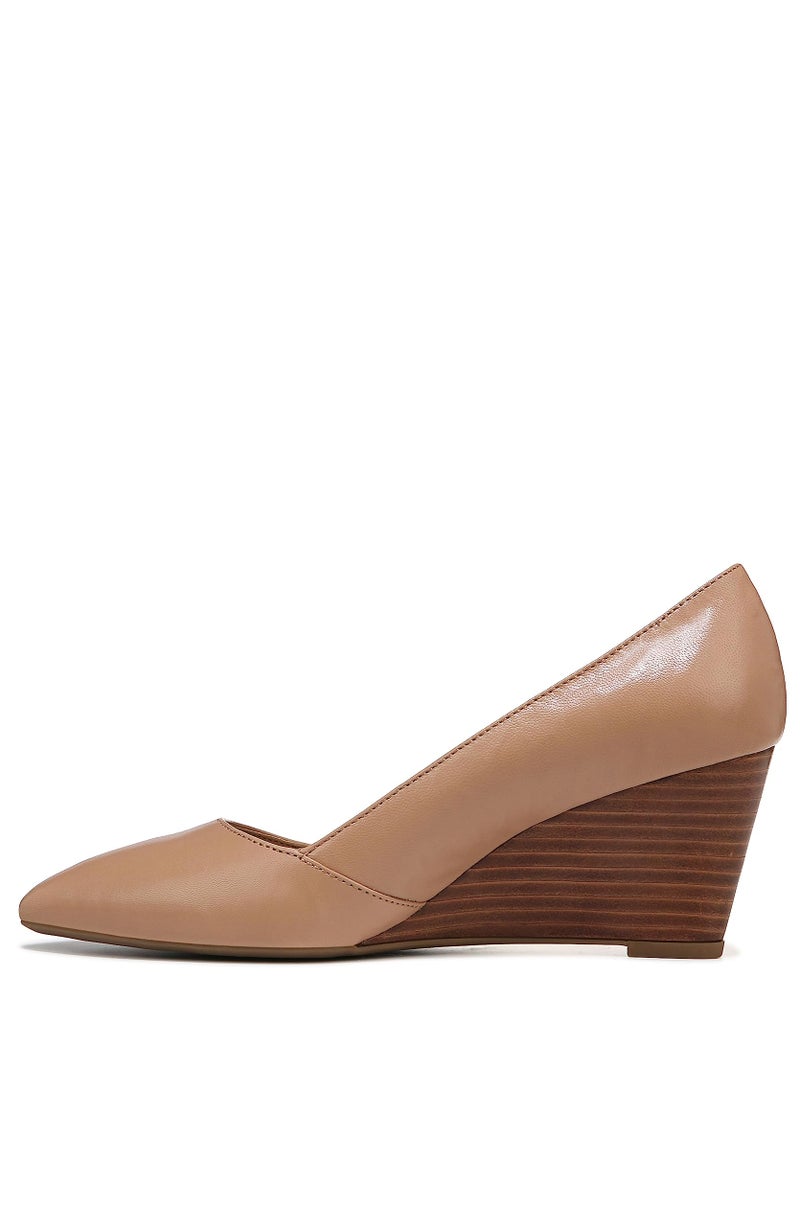 Franco Sarto Women's Frankie Pump, Cool Taupe Leather, 9.5 M - Image 2